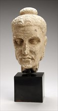 Head of the Emaciated Buddha, 4th century. Creator: Unknown.