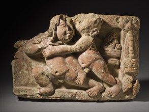 Wrestlers, 5th century. Creator: Unknown.