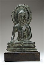 Buddha Shakyamuni or the Jina Buddha Akshobhya, 9th century. Creator: Unknown.