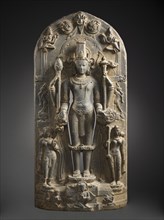The Hindu God Vishnu in his Emanation as Narayana (image 1 of 12), c.1000. Creator: Unknown.