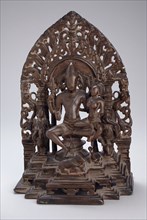 Shiva's Family, c.1100. Creator: Unknown.