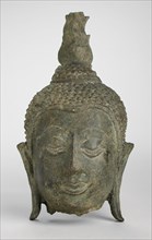 Head of Buddha Shakyamuni, c.14th century. Creator: Unknown.