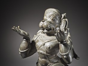 Hanuman, The Divine Monkey, c.1600. Creator: Unknown.