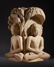 Shrine with Four Jinas (Rishabhanatha [Adinatha]), Parshvanatha, Neminatha, and Mahavira), c.600. Creator: Unknown.