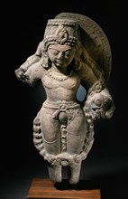 The Hindu God Vishnu, c.7th-8th century. Creator: Unknown.