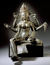 The Buddhist Goddess Vasudhara, c.late 12th-early 13th century. Creator: Unknown.