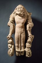 Narasimha, the Man-Lion Avatar of Vishnu, Mid-6th century. Creator: Unknown.