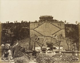 Emperor's Summer Palace, Peking, 1860. Creator: Felice Beato.