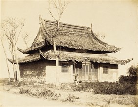 Temple Building, N. China, 1860. Creator: Felice Beato.