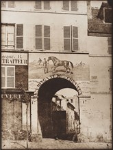 Arch & Picture Of Horse, c.1847, printed 1976. Creator: Hippolyte Bayard.