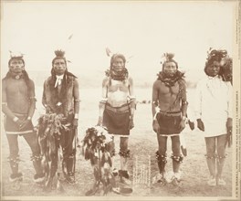 Sioux Group, 1880s. Creator: John C. H. Grabill.