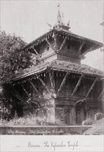 Benares, The Nepalese Temple, Late 1860s. Creator: Samuel Bourne.