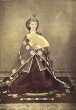 Portrait of Empress Shoken (image 1 of 2), 1865. Creator: Unknown.