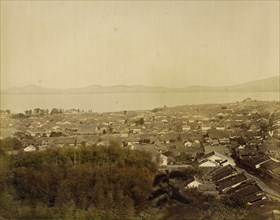 View of Biwa Lake, 1865. Creator: Unknown.