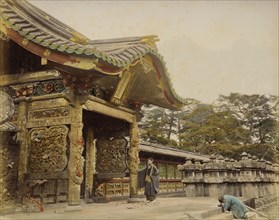 Shiba Temple, 1865. Creator: Unknown.