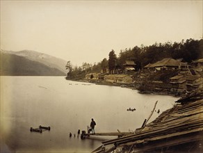 View of Chiuzenji Lake, 1865. Creator: Unknown.