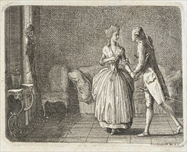 Title Vignette for Meissner's 'Sketches', 1783. Creator: Daniel Nikolaus Chodowiecki.
