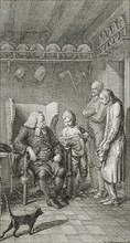 Title Vignette for Stilling's 'Adolescent Years', 1778. Creator: Daniel Nikolaus Chodowiecki.