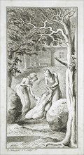 Illustration for Wezel's 'Wilhelmine Arend', 1781. Creator: Daniel Nikolaus Chodowiecki.