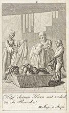 Plate 4 for Shakespeare's 'Macbeth', 1784. Creator: Daniel Nikolaus Chodowiecki.