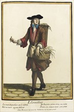 Recueil des modes de la cour de France, 'L'Escaillier' (image 1 of 2), Bound 1703-1704. Creator: Henri Bonnart.