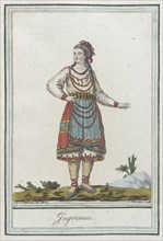 Costumes de Différents Pays, 'Ingrienne', c1797. Creators: Jacques Grasset de Saint-Sauveur, LF Labrousse.