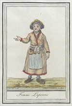 Costumes de Différents Pays, 'Femme Laponne', c1797. Creators: Jacques Grasset de Saint-Sauveur, LF Labrousse.