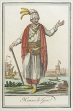 Costumes de Différents Pays, 'Homme de Goa', c1797. Creators: Jacques Grasset de Saint-Sauveur, LF Labrousse.