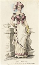 Fashion Plate (Ball Dress), 1812. Creator: John Bell.