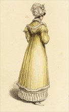 Fashion Plate (Walking Dress), 1815. Creator: John Bell.