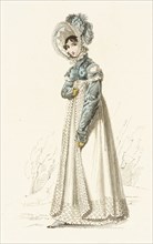 Fashion Plate (Walking Dress), 1819. Creator: John Bell.