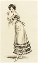 Fashion Plate (French Ball Dress), 1820. Creator: John Bell.