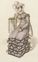 Fashion Plate (English Carriage Dress), 1820. Creator: John Bell.