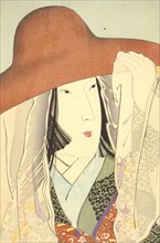 Lady Sei Shonagon (image 2 of 3), 1896. Creator: Kobayashi Kiyochika.