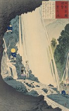 Urami Waterfall, 1896. Creator: Kobayashi Kiyochika.