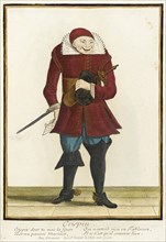 Recueil des modes de la cour de France, 'Crispin', between circa 1678 and circa 1693. Creator: Nicolas Bonnart.
