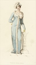 Fashion Plate (Parisian Opera Dress), 1812. Creator: Rudolph Ackermann.