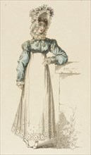 Fashion Plate (Promenade Dress), 1817. Creator: Rudolph Ackermann.