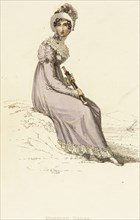 Fashion Plate (Morning Dress), 1814. Creator: Rudolph Ackermann.