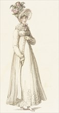 Fashion Plate (Morning Dress), 1818. Creator: Rudolph Ackermann.