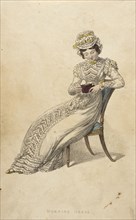 Fashion Plate (Morning Dress), 1823. Creator: Rudolph Ackermann.