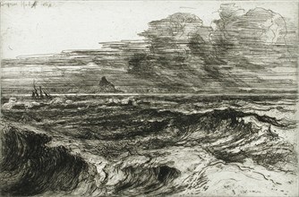 Mount's Bay, 1868. Creator: Francis Seymour Haden.