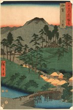 Ueno, Iga Province, 1853. Creator: Ando Hiroshige.