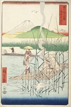 Sagami River, 1858. Creator: Ando Hiroshige.