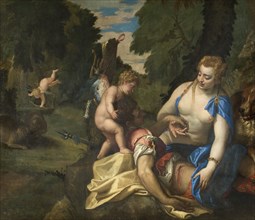 Venus Mourning Adonis, mid-late 16th century. Creator: Paolo Veronese.