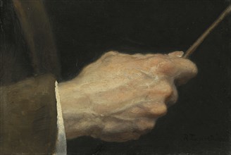 Study of a Hand, late 19th-early 20th century. Creator: Robert Thegerstrom.
