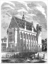 The Inner Temple new Law Library, 1860. Creator: Unknown.