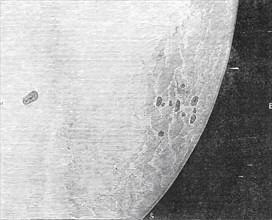 Remarkable faculae and spots seen on the Sun on the 19th and 20th of July, 1860. Creator: Unknown.