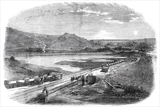 The Bahia Railway, Brazil: Paripe Valley - from a photograph by B. Mulock, 1860.  Creator: Unknown.