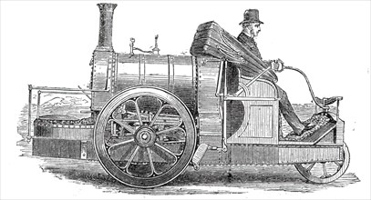 Locomotive Steam-carriage for common roads, built for the Earl of Caithness, 1860. Creator: Unknown.